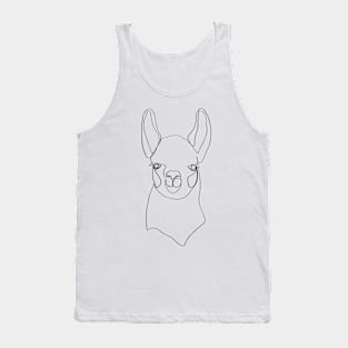 Continuous Llama Tank Top